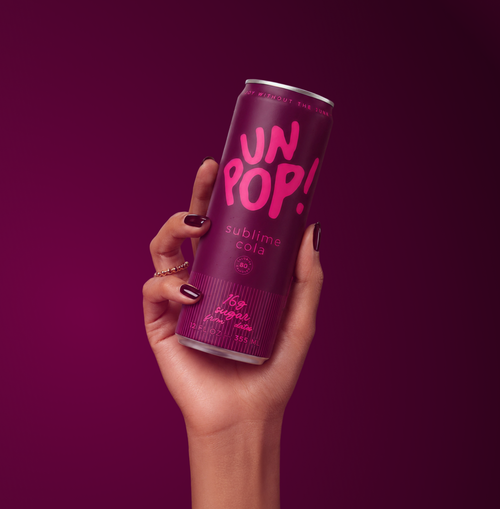 unPop! Sublime Cola 12oz | All-natural soda, sweetened with dates